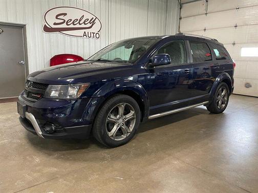 Contusion Blue Pearl Coat 2017 Dodge Journey Crossroad
