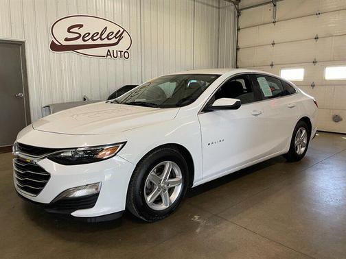 Summit White 2021 Chevrolet Malibu 1LS