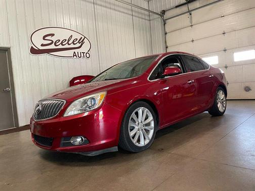 Crystal Red Tintcoat 2012 Buick Verano Leather
