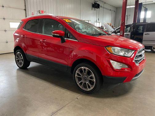 Race Red 2021 Ford EcoSport Titanium
