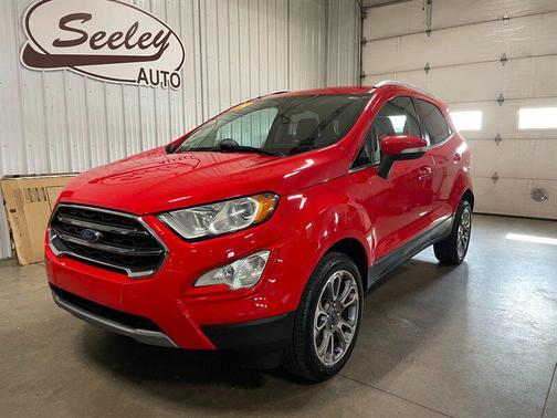Race Red 2021 Ford EcoSport Titanium