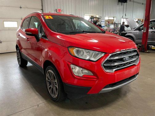 Race Red 2021 Ford EcoSport Titanium