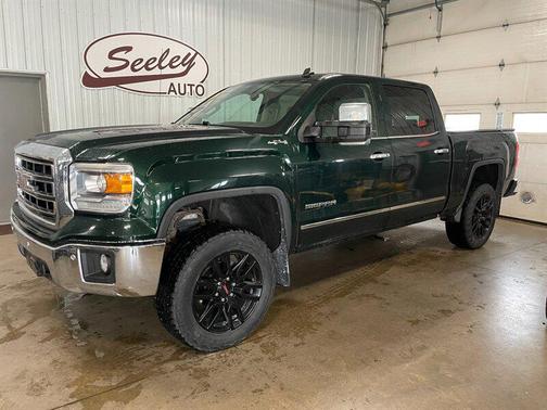 Emerald Green Metallic 2014 GMC Sierra 1500 SLT