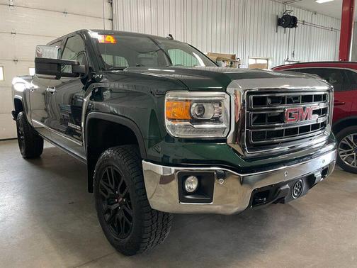 Emerald Green Metallic 2014 GMC Sierra 1500 SLT