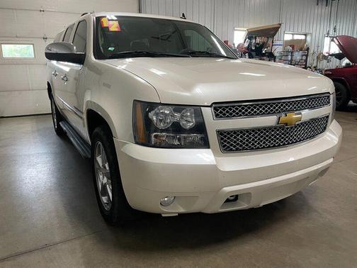 Summit White 2012 Chevrolet Suburban 1500 LTZ