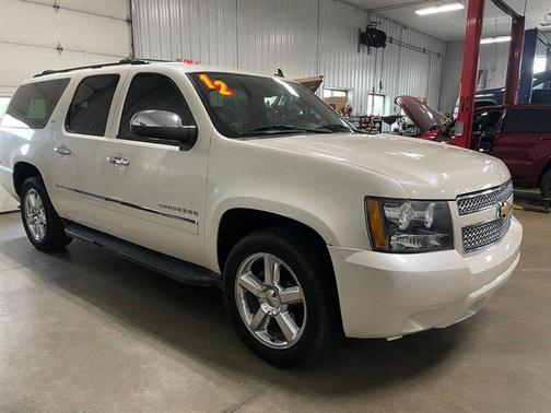 Summit White 2012 Chevrolet Suburban 1500 LTZ