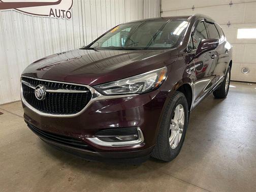 Black Cherry Metallic 2018 Buick Enclave Essence