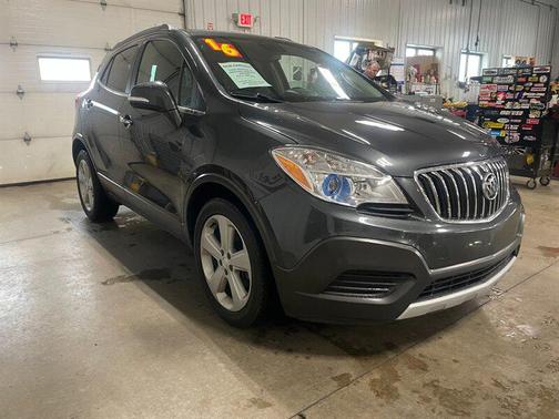 Graphite Gray Metallic/Dark Cocoa Ash 2016 Buick Encore Base