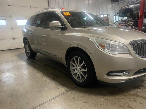Champagne Silver Metallic 2015 Buick Enclave Leather