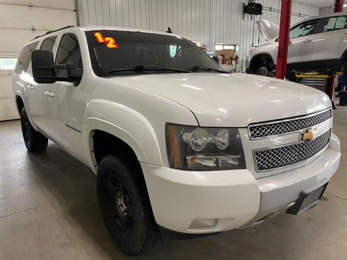 Summit White 2012 Chevrolet Suburban 1500 LT