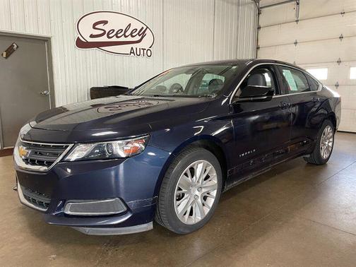Blue Velvet Metallic 2017 Chevrolet Impala 1LS