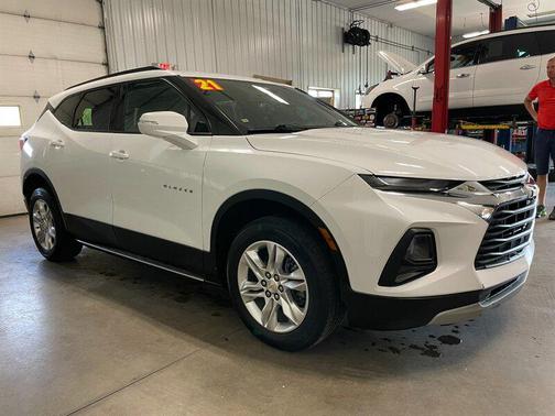 Summit White 2021 Chevrolet Blazer 2LT