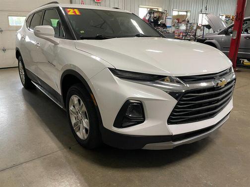 Summit White 2021 Chevrolet Blazer 2LT