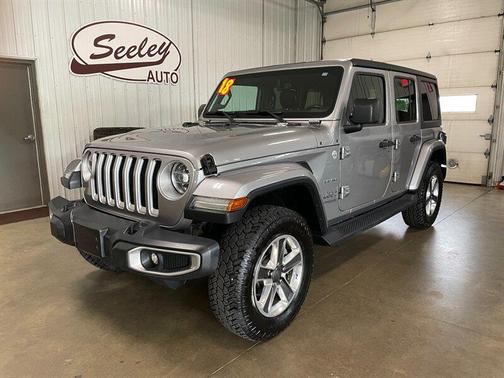 Billet Silver Metallic Clear Coat 2018 Jeep Wrangler Unlimited Sahara