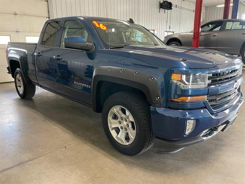 Deep Ocean Blue Metallic 2016 Chevrolet Silverado 1500 2LT