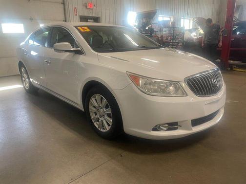 Summit White 2013 Buick LaCrosse Leather