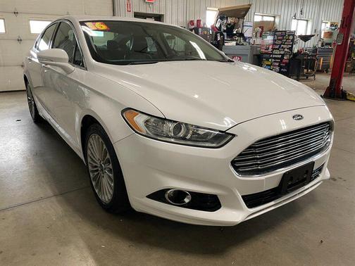 Oxford White 2016 Ford Fusion Titanium