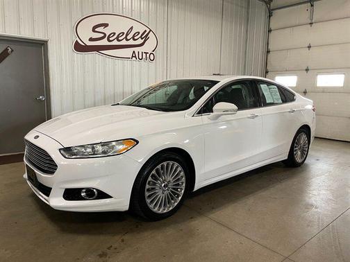 Oxford White 2016 Ford Fusion Titanium