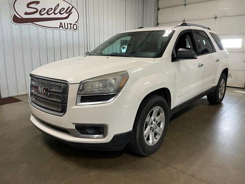 Summit White 2015 GMC Acadia SLE-2