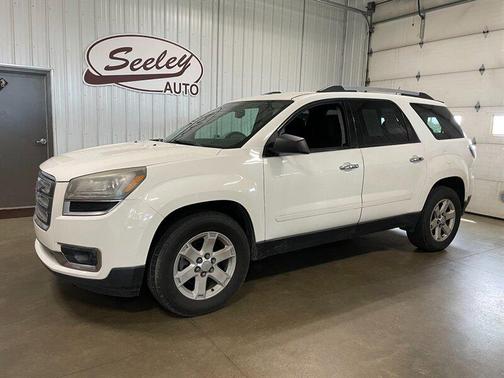 Summit White 2015 GMC Acadia SLE-2