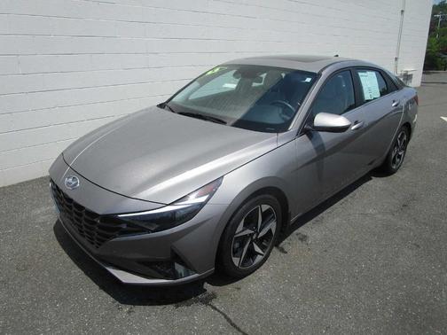 Gray 2023 Hyundai ELANTRA HEV Limited