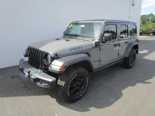 Sting Gray Clearcoat 2023 Jeep Wrangler 4xe Base