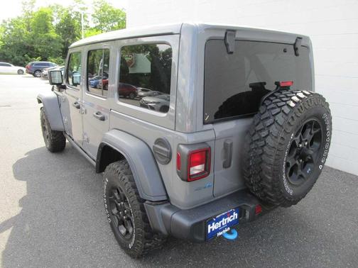 Sting Gray Clearcoat 2023 Jeep Wrangler 4xe Base