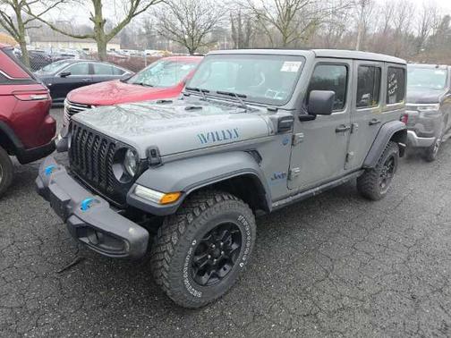 Sting Gray Clearcoat 2023 Jeep Wrangler 4xe Base