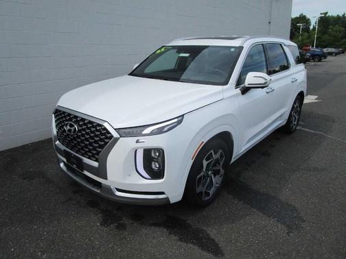 Hyper White 2021 Hyundai PALISADE Calligraphy