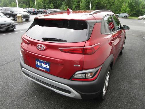 Red 2023 Hyundai KONA SEL