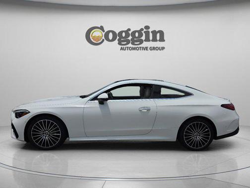 Polar White 2026 Mercedes-Benz CLE 300 4MATIC Coupe