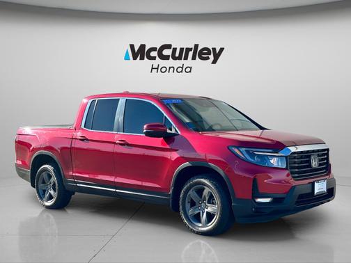 Radiant Red Metallic Ii 2023 Honda Ridgeline