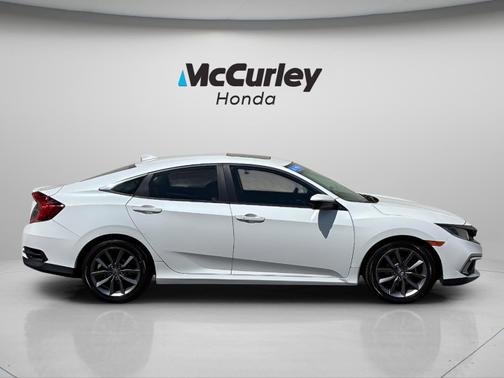 Platinum White Pearl 2020 Honda Civic
