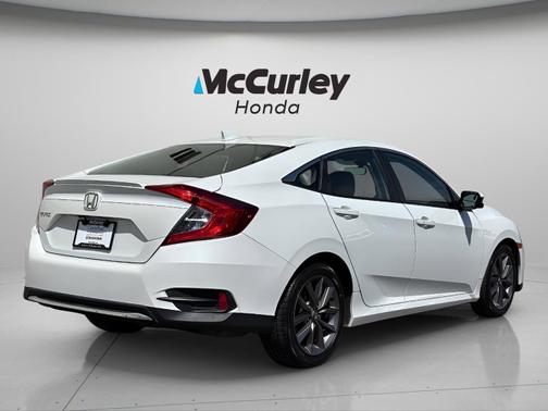Platinum White Pearl 2020 Honda Civic