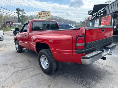 RED 1994 Dodge Ram 3500 LT