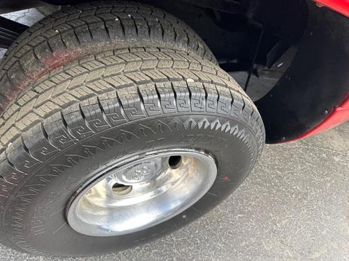 RED 1994 Dodge Ram 3500 LT