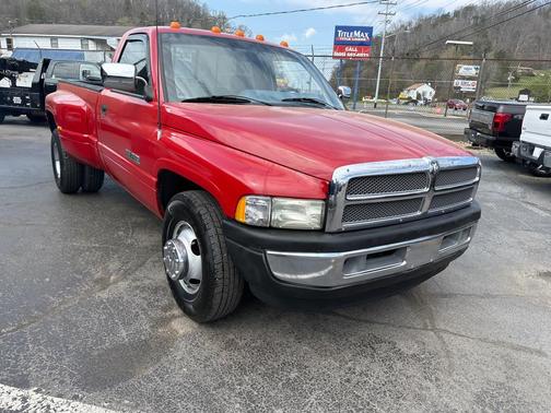RED 1994 Dodge Ram 3500 LT