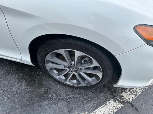 White Orchid Pearl 2013 Honda Accord EX