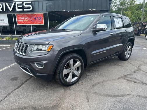 Granite Crystal Metallic Clearcoat 2015 Jeep Grand Cherokee Limited