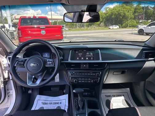 Snow White Pearl 2019 Kia Optima LX