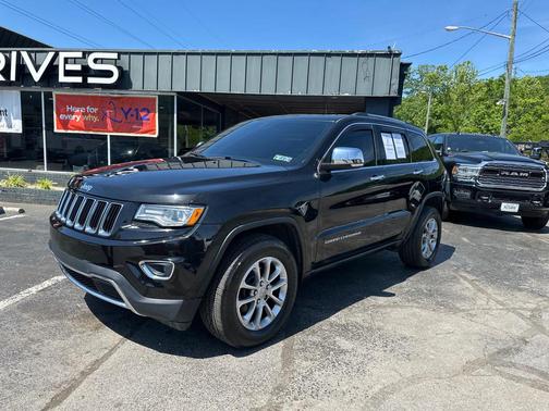 Brilliant Black Crystal Pearlcoat 2015 Jeep Grand Cherokee Limited