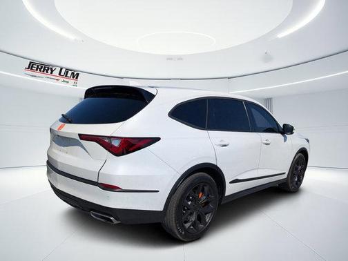 White 2022 Acura MDX Technology