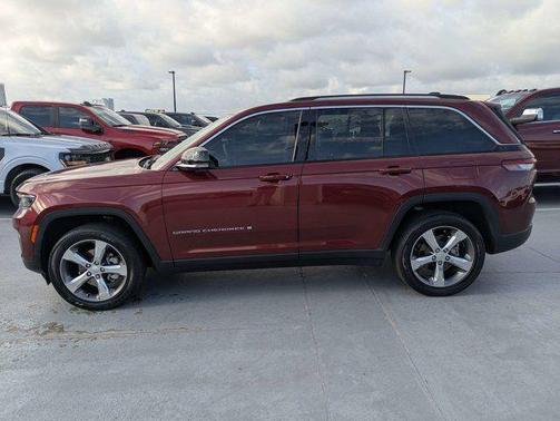 Velvet Red Pearlcoat 2022 Jeep Grand Cherokee Limited
