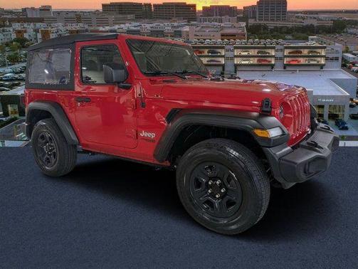 Firecracker Red Clearcoat 2021 Jeep Wrangler Sport