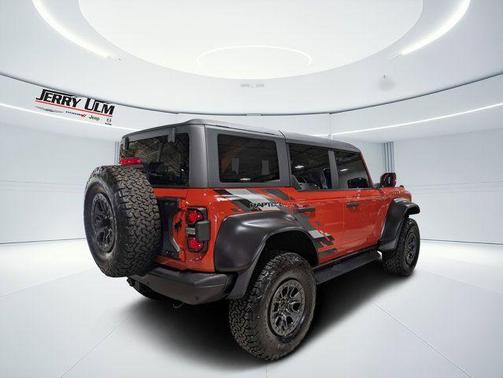 Orange 2022 Ford Bronco Raptor