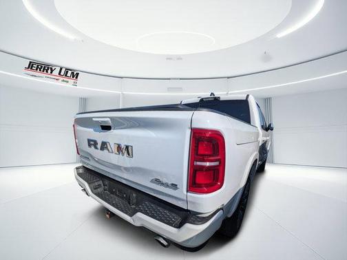 Bright White Clearcoat 2025 RAM 1500 Tungsten