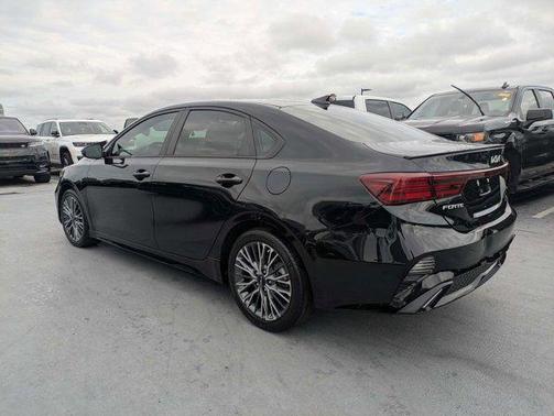 Aurora Black 2023 Kia Forte GT-Line
