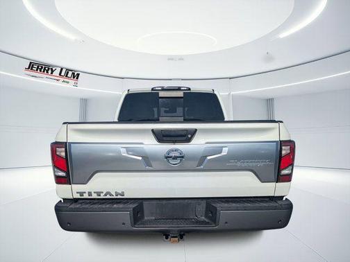 White 2021 Nissan Titan Platinum Reserve