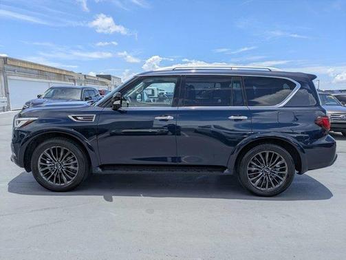 Hermosa Blue 2023 INFINITI QX80 PREMIUM SELECT