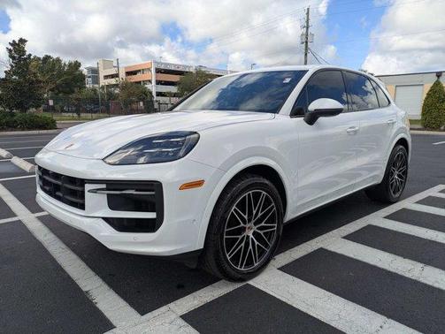 White 2025 Porsche Cayenne Base